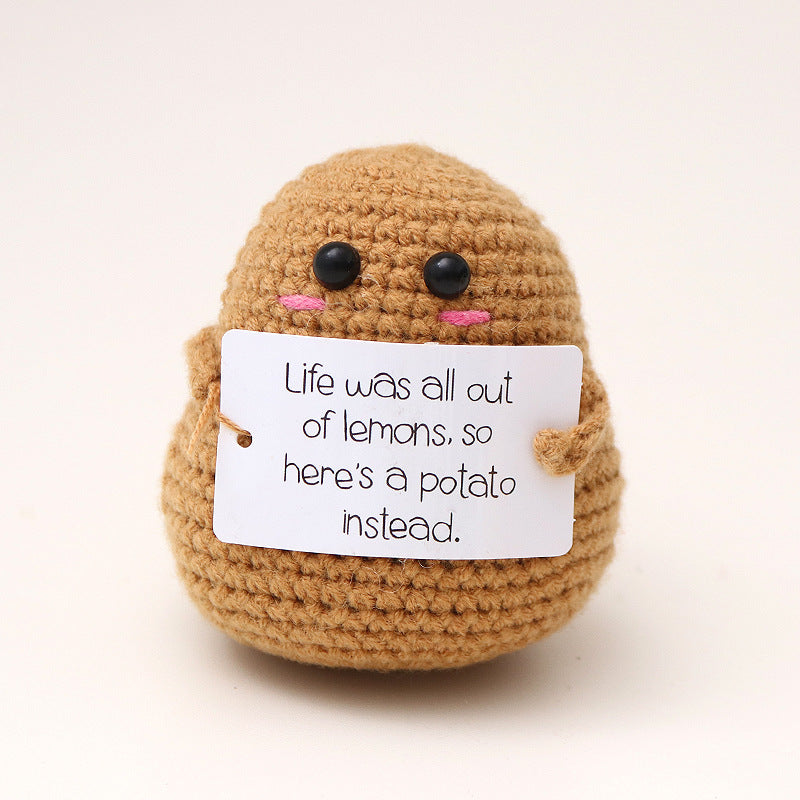 Handmade wool potato doll, photo 4
