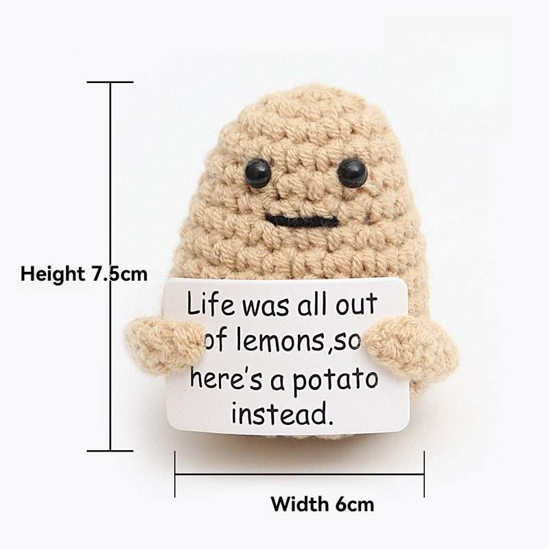 Handmade wool potato doll, photo 5