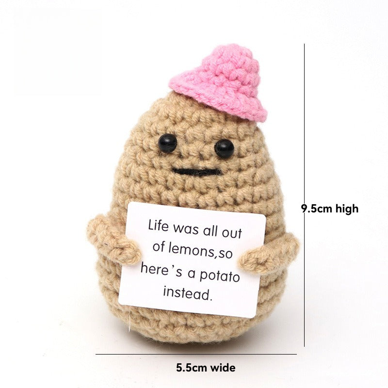 Handmade wool potato doll, photo 6