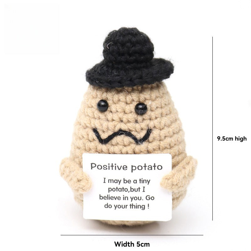 Handmade wool potato doll, photo 7
