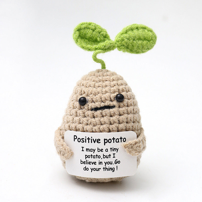 Handmade wool potato doll, photo 8