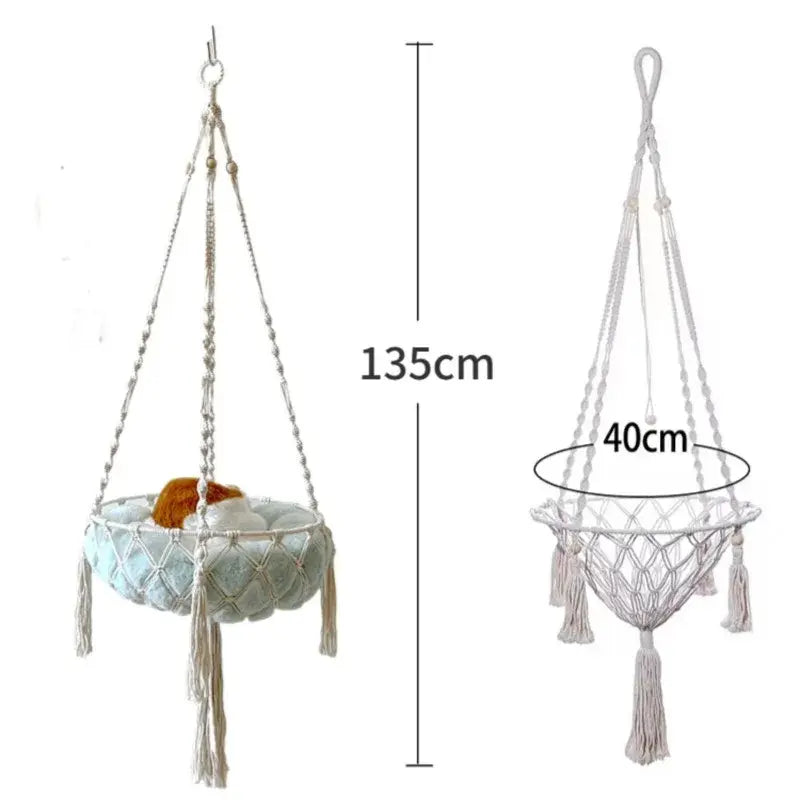 Cotton Rope Cat Hammock