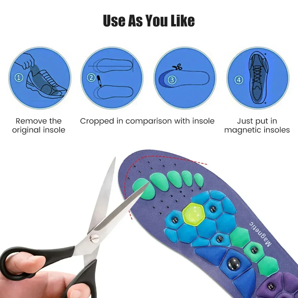 Men's breathable shoe insoles
