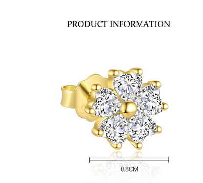 French Petal Earrings