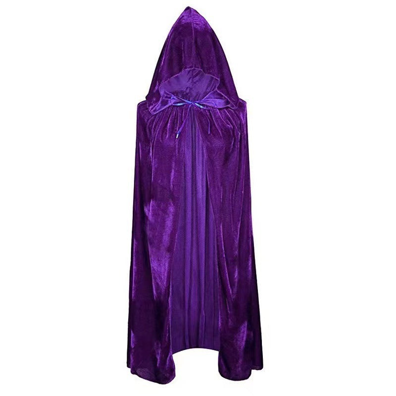 Halloween Golden Velvet Cape