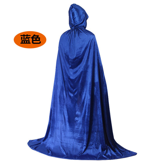 Halloween Golden Velvet Cape
