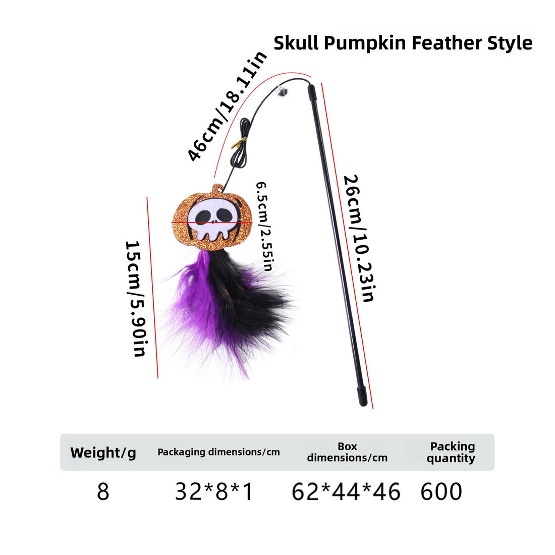 Halloween Kitty Funny Cat Stick