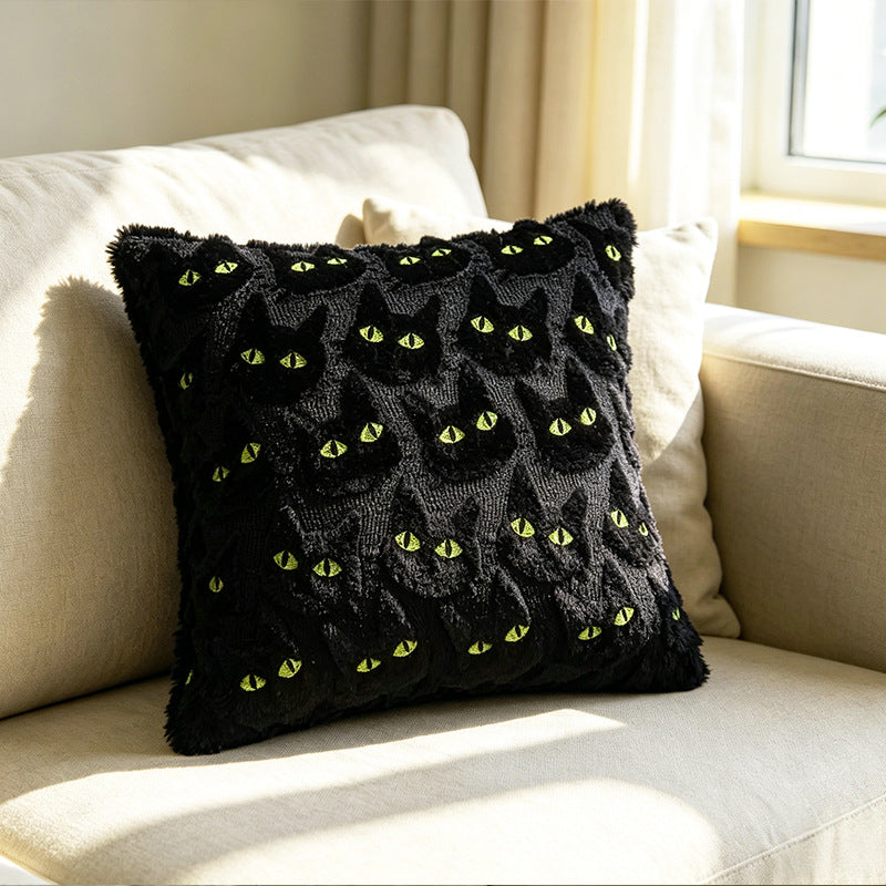 Halloween Plush Pillow Case
