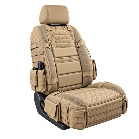 Car Seat Cover in Army Green, Khaki and Camouflage Black, image 6 of 8