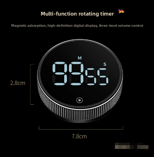 Rotary Countdown Timer, Battery or Charging Model, image 6 of 7