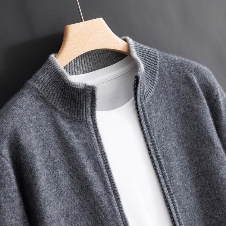 Men's Half-Neck Sweater in 3 Colors, M to 4XL, image 8 of 23