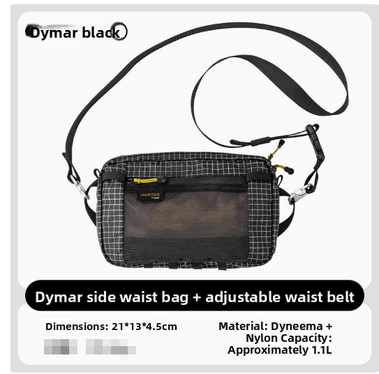 Outdoor Camping Fanny Pack in Black, Gray, Purple and Army Green, image 8 of 17