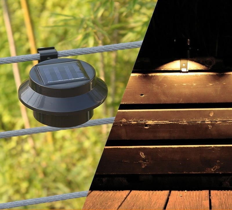 Solar Fence Light, 4 Shell and Light Options, image 7 of 9