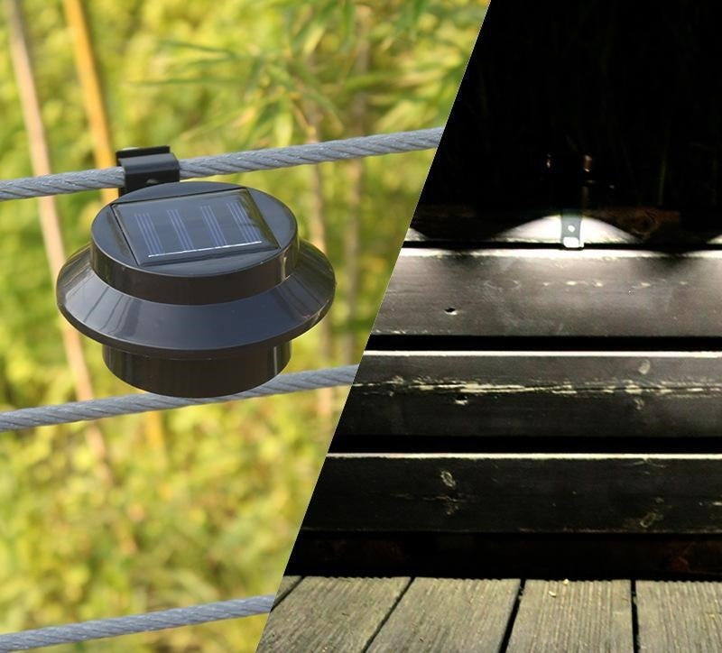 Solar Fence Light, 4 Shell and Light Options, image 8 of 9
