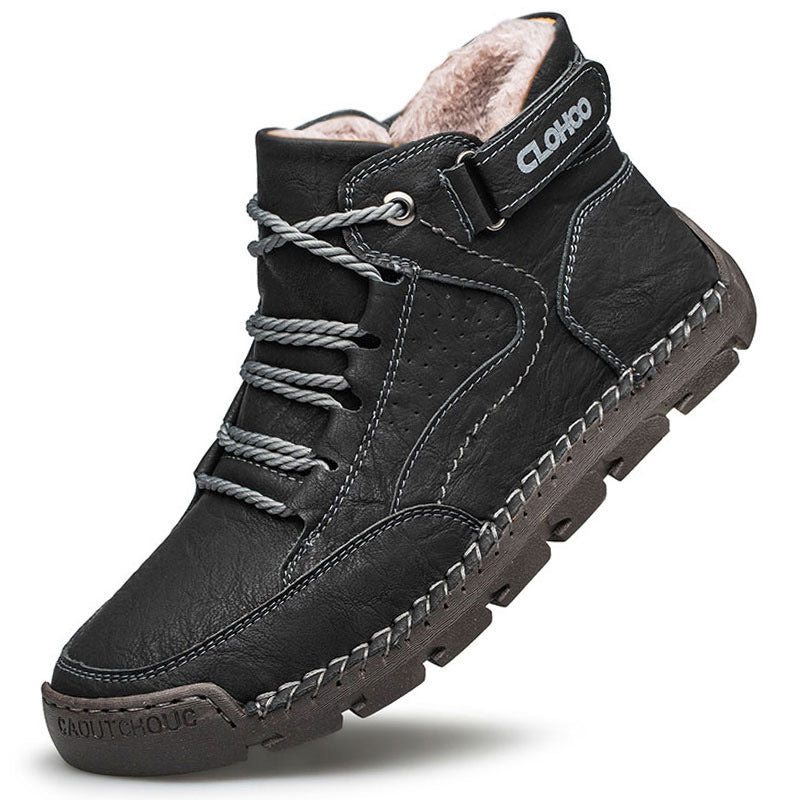 Men's Stitch Casual Shoes, Fleece-Lined Options, Sizes 39 to 48, image 8 of 45