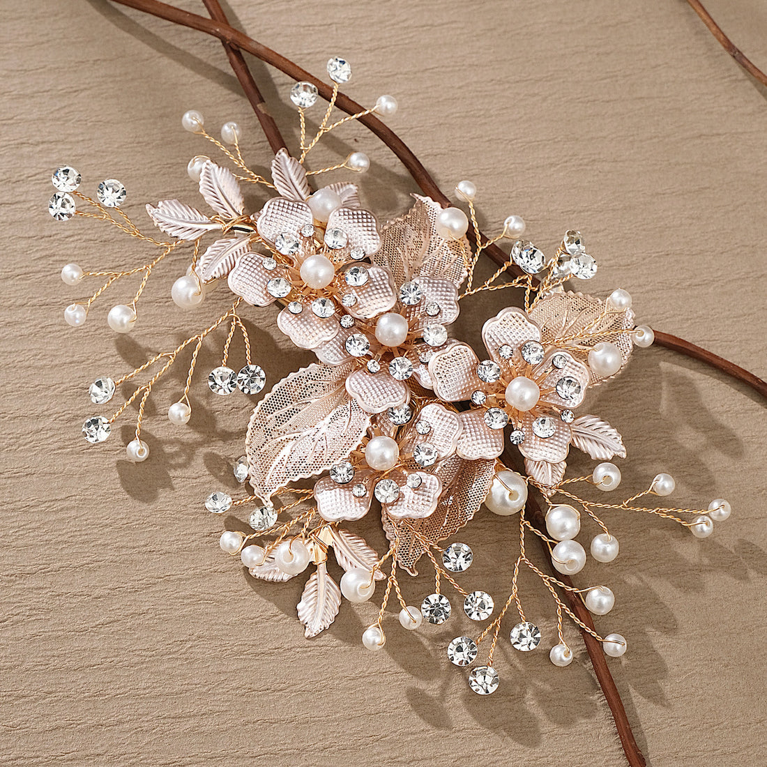 Pearl Flower Duckbill Hair Clip, 31 Styles, image 7 of 36