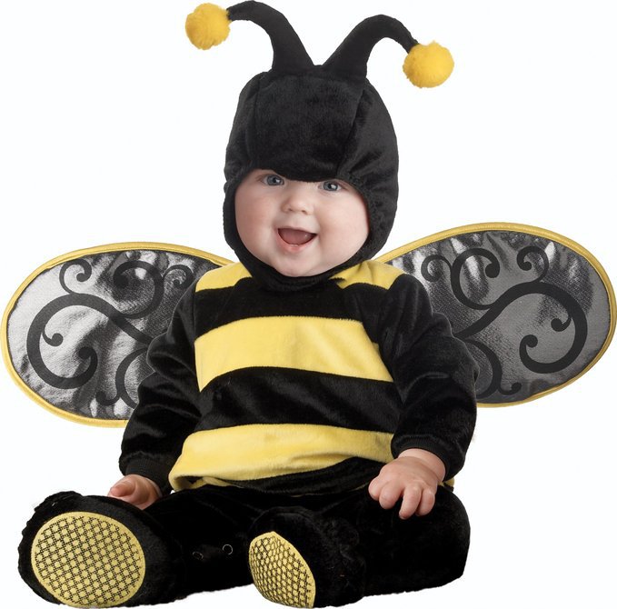Children's Bee Halloween Dress, 6 to 24 Months, image 2 of 5