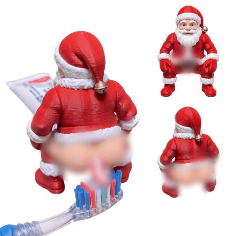 Santa Toothpaste Head