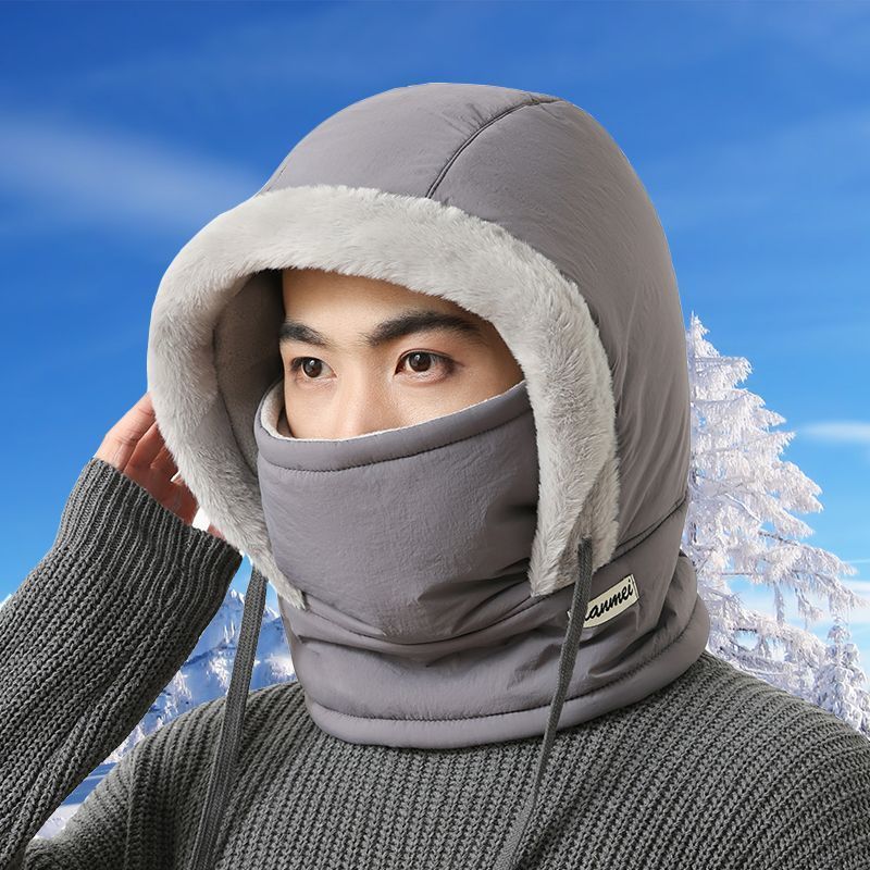 Warm Ear Protection Integrated Cap in 8 Colors, image 2 of 13