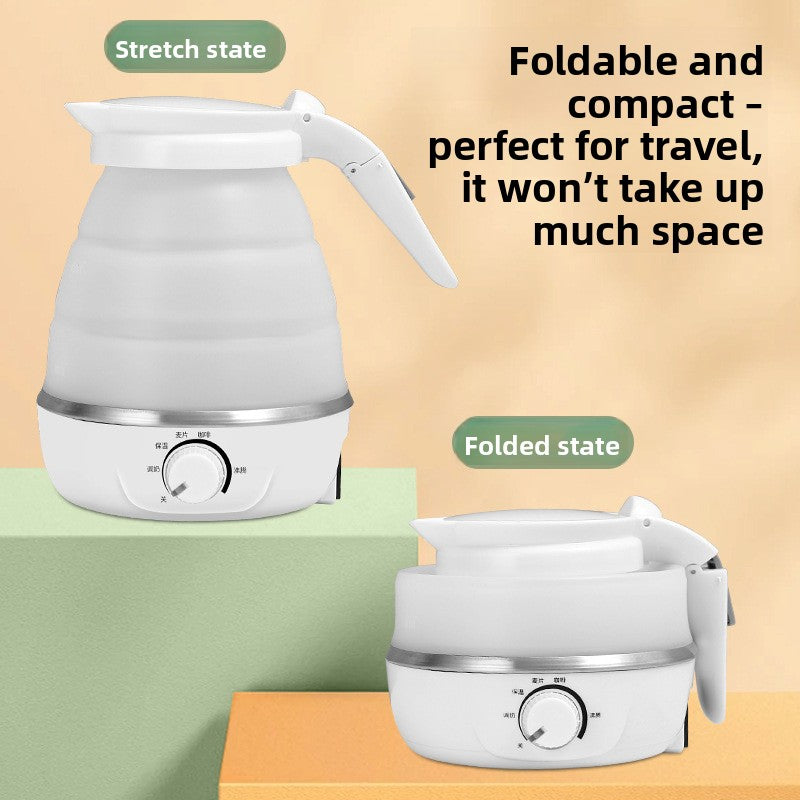 Folding Kettle in 3 Colors, US, UK, EU and AU Plugs, image 1 of 15