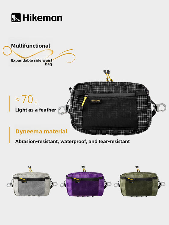 Outdoor Camping Fanny Pack in Black, Gray, Purple and Army Green, image 1 of 17