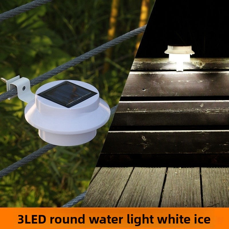 Solar Fence Light, 4 Shell and Light Options, image 1 of 9