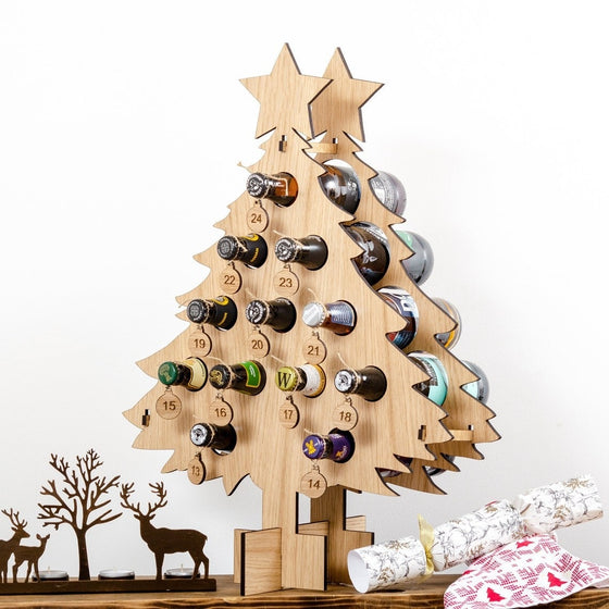 Christmas Wooden Rack in Trumpet and Large Sizes, image 1 of 5