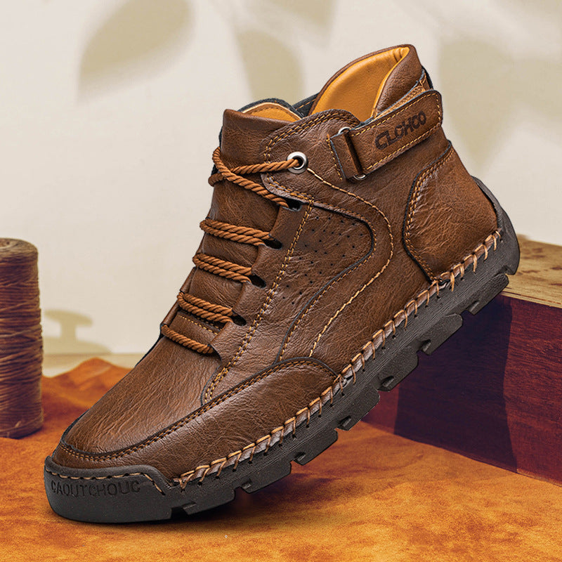 Men's Stitch Casual Shoes, Fleece-Lined Options, Sizes 39 to 48, image 1 of 45