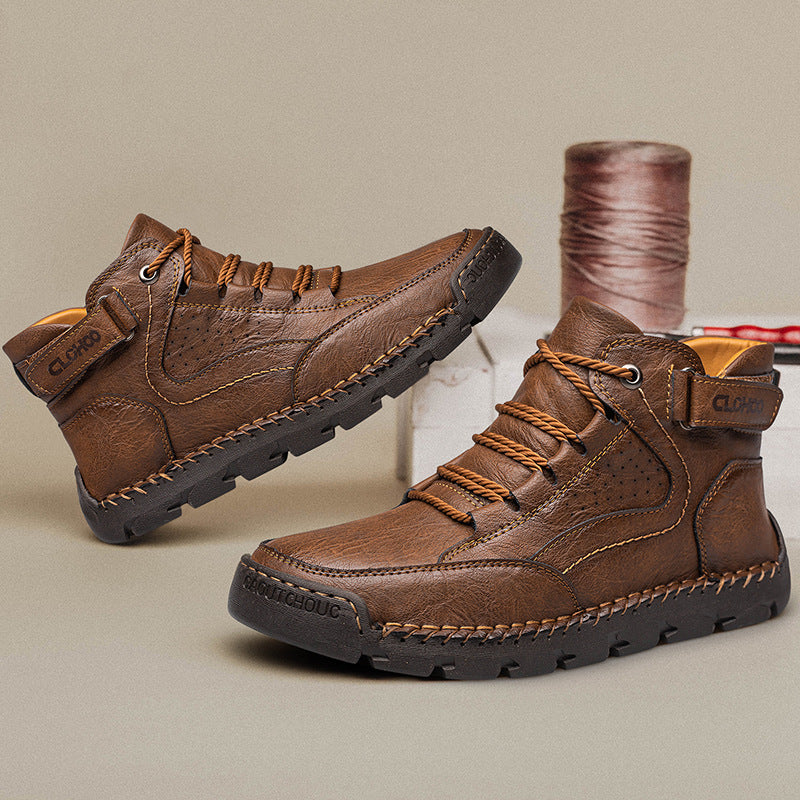 Men's Stitch Casual Shoes, Fleece-Lined Options, Sizes 39 to 48, image 3 of 45