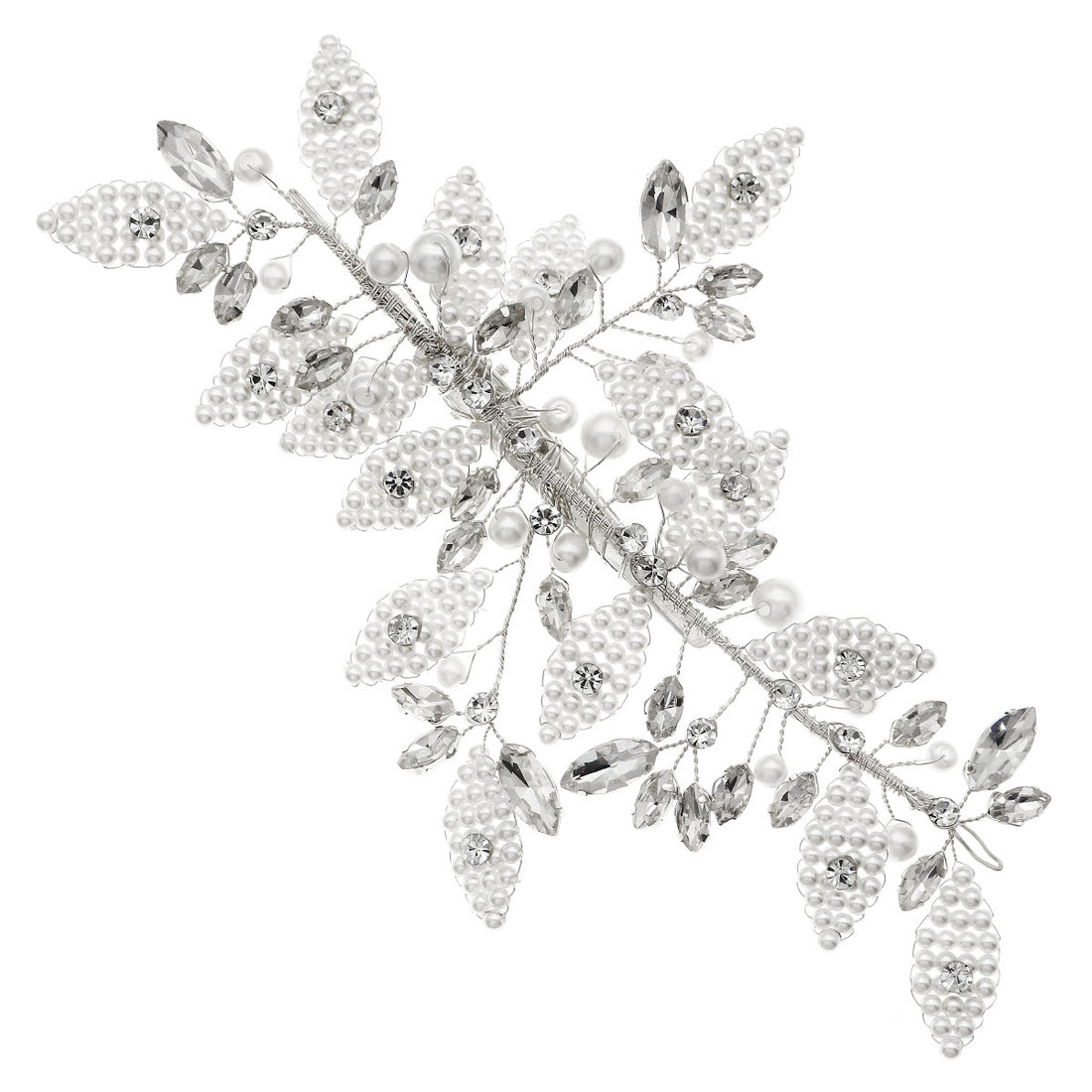 Pearl Flower Duckbill Hair Clip, 31 Styles, image 5 of 36