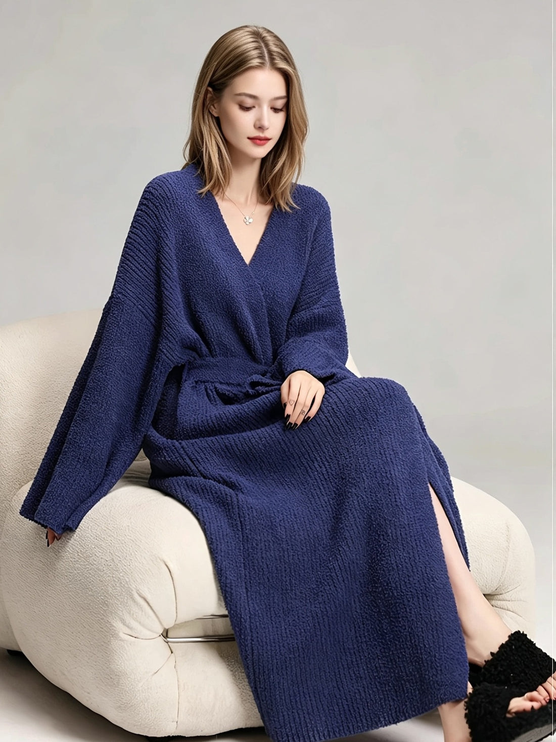 Plain Knit Cardigan, 9 Colors, S to XXL, image 3 of 59