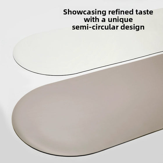 Semi-Circular Yoga Mat, 15 Colors, image 1 of 20