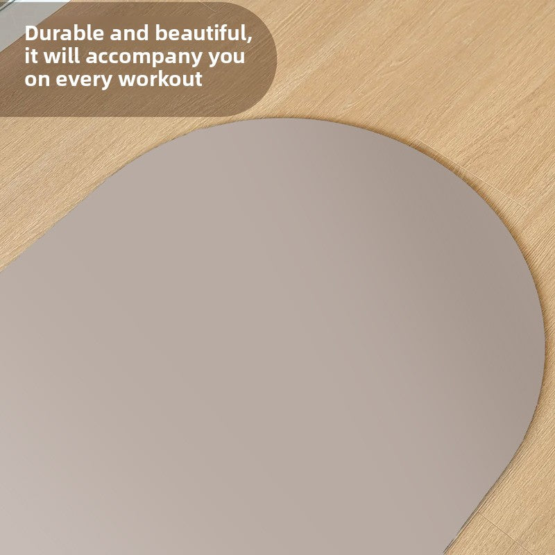 Semi-Circular Yoga Mat, 15 Colors, image 3 of 20