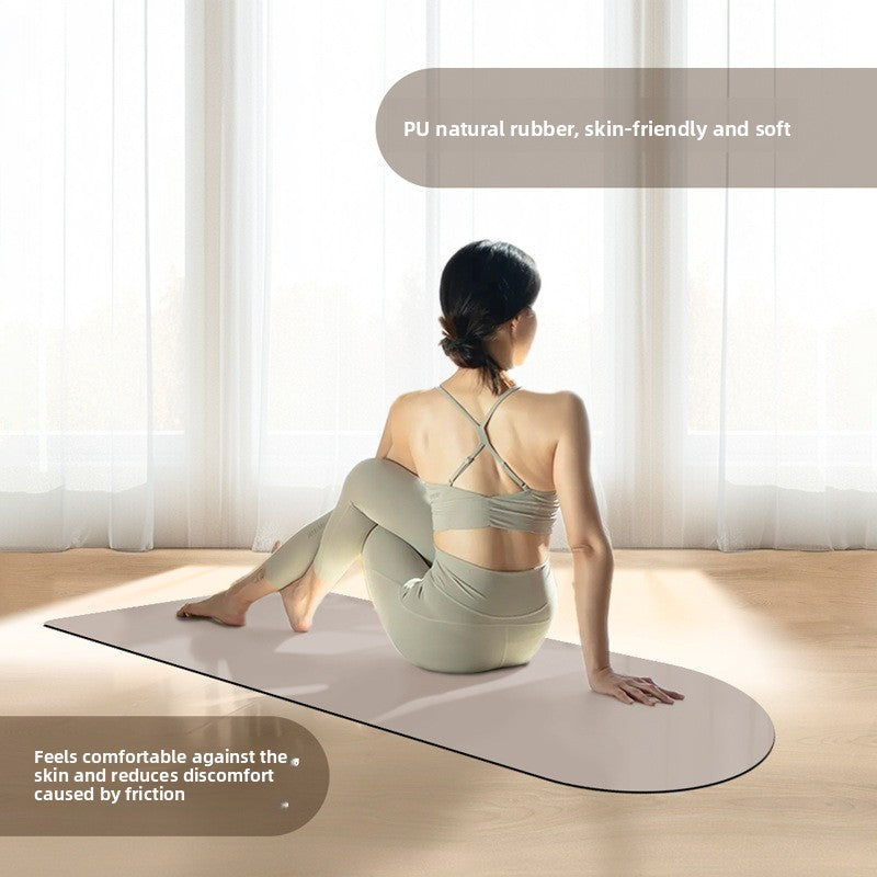 Semi-Circular Yoga Mat, 15 Colors, image 4 of 20