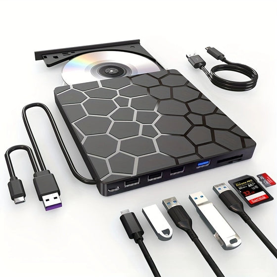 External Optical Drive DVD Burner, image 1 of 6