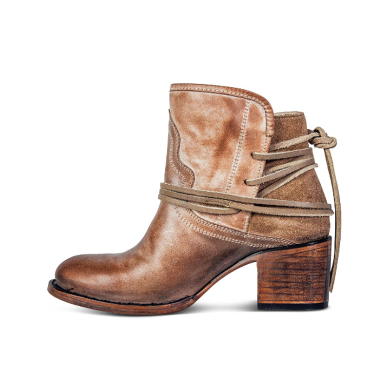 Women's Rear Strap Thick Heel Shoes, 4 Colors, Sizes 35 to 43, image 4 of 41