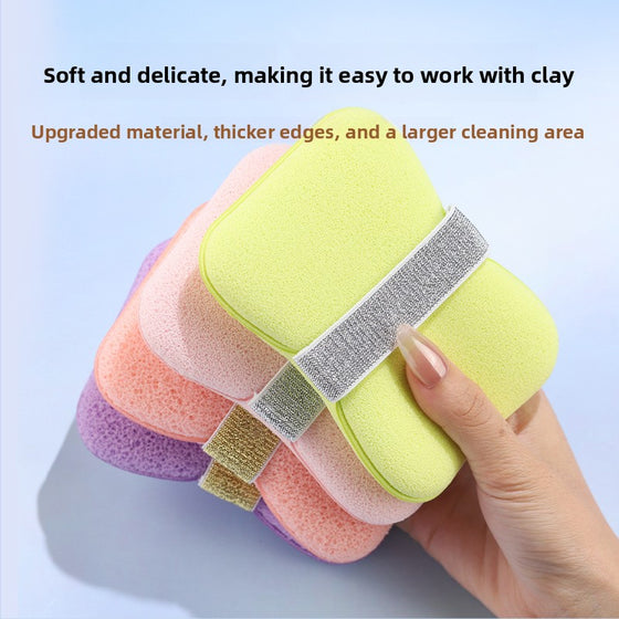 Scrub Bath Foam Sponge, 4 Styles, image 2 of 9