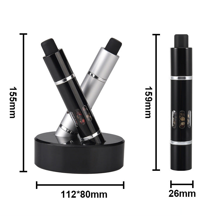 Aluminum Alloy Single-Hand Pepper Grinder Set, image 3 of 4