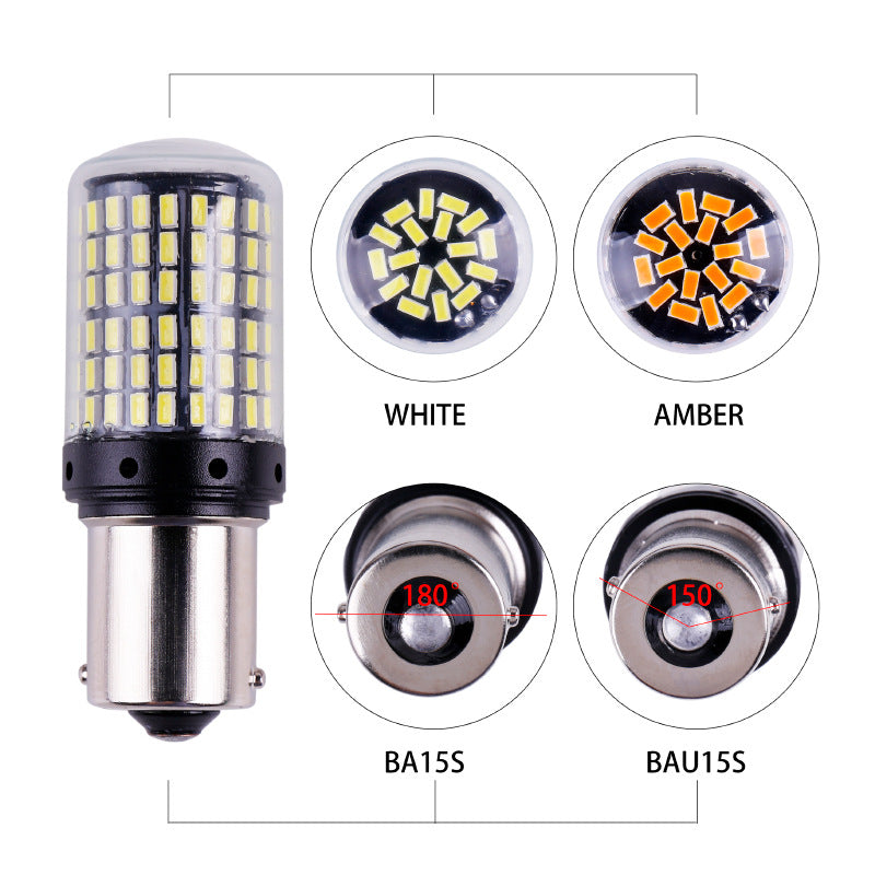 Car LED Reversing Light, 3 Colors, 7 Bulb Types, image 4 of 26