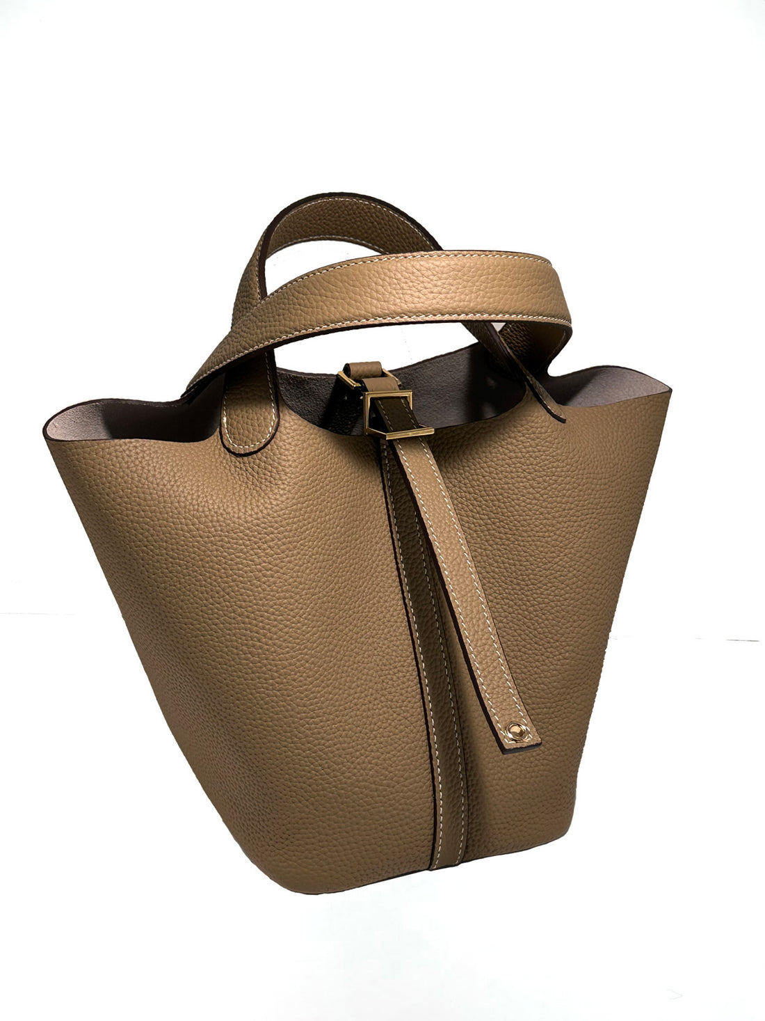 Small bucket bag with buckle, photo 2