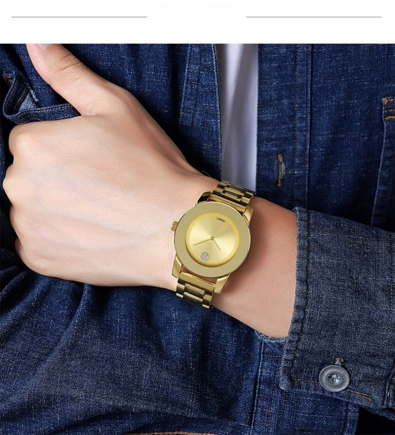 Stainless steel quartz watch, photo 2