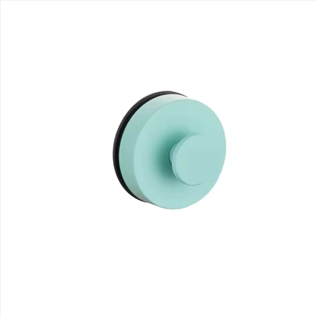 Punch-Free Vacuum Suction Cup Hook – Sleek Circular Design for Effortless Wall Storage!