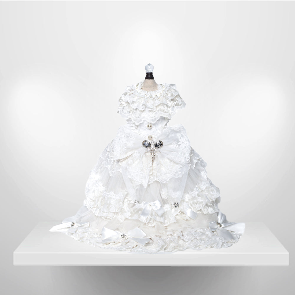 Hello Doggie Wedding Dog Dress