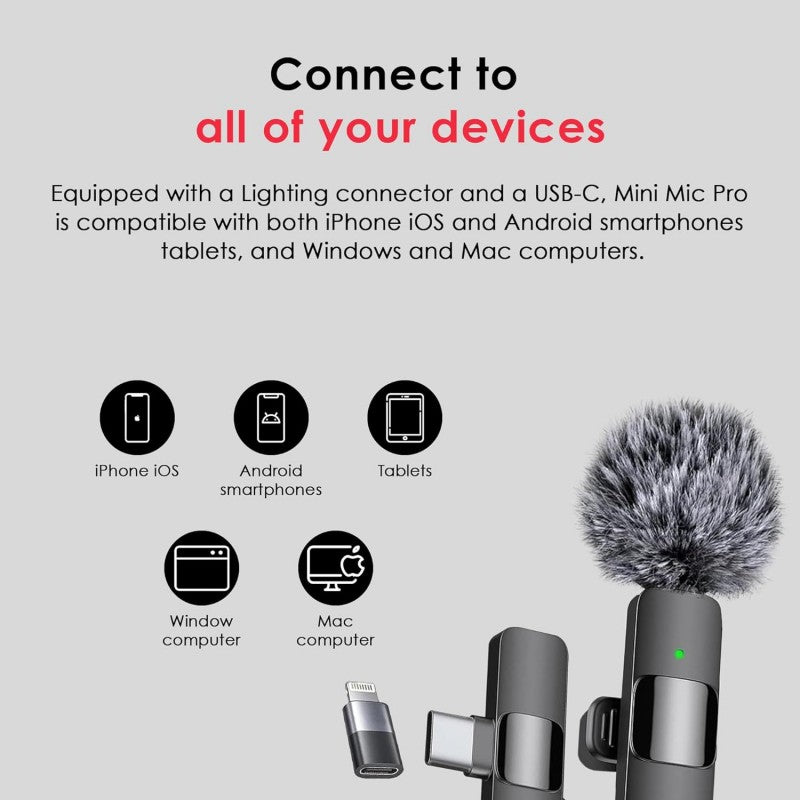 Wireless lavalier microphone for phones with receiver, photo 2