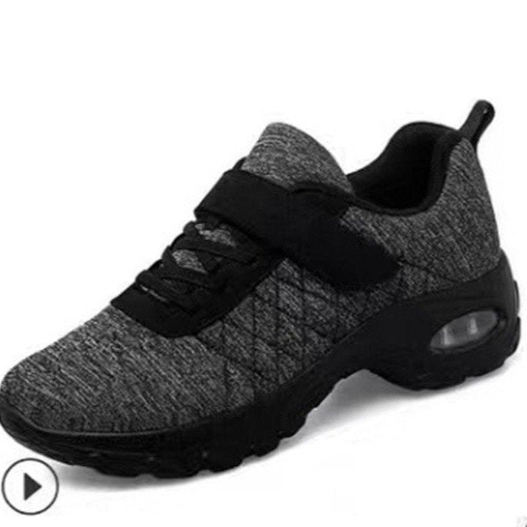 Women's knit platform sneakers, low-top