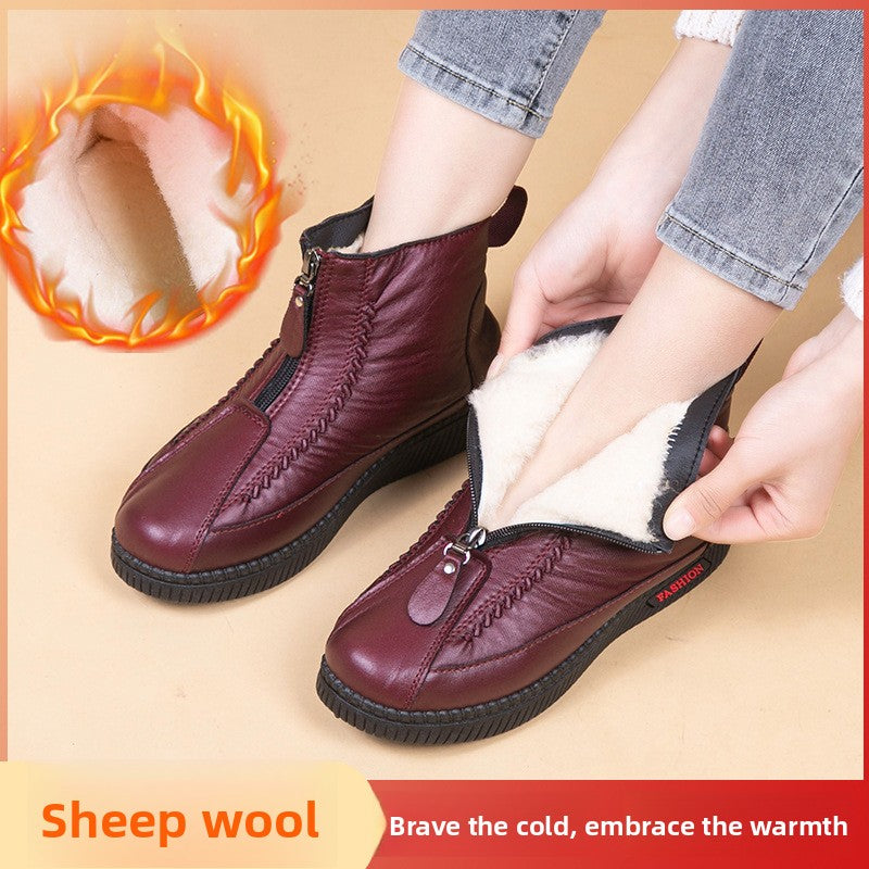 Women's winter cotton shoes