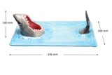 Shark ceramic serving tray dimensions 330 by 200 by 100 mm